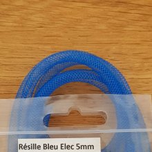 Röhrenförmiges Netz Uni 05 mm Electric Blue