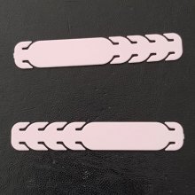 Elastischer Clip Verstellbarer Ohrschutz für Maske Nr. 02 Pink