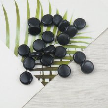 Elastische Befestigung Befestigung Schleife Gummirolle Schwarz Nr. 02 x 10 Stück