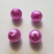 Perle gewebter Faden 15 mm Mauve