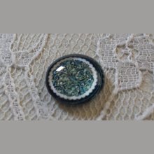 runder Glas-Cabochon 12mm Blume 030 