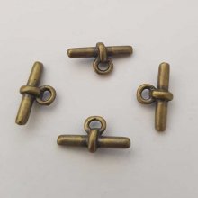Stab Stab für Metallschließe Silber Nr. 19 Bronze