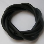 1 Meter Pvc-Hohlfaserschnur 3 mm Schwarz