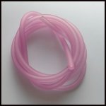 1 Meter Pvc Hohlschnur 5 mm Violett Rosa