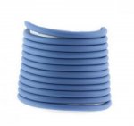 1 Meter Pvc-Hohlfaserschnur 4 mm Marineblau Pastell