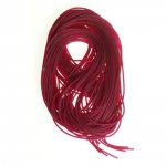 1 Meter 1,5 mm Bordeaux PVC-Faden.