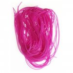 1 Meter 1,5 mm PVC-Garn Fushia Medium.