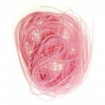 1 Meter 1,5 mm PVC-Garn Rose.