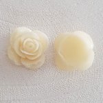 Synthetische Blume 20 mm N°05-02 Ivory