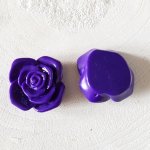 Synthetische Blume 37 mm N°06-08 Violett