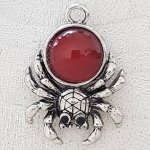 Spinne Nr. 04 Silber Charm