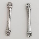 Charm Barre 2 Ringe N°05 Silber