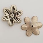 CCB Blume Charm Nr. 001 Silber