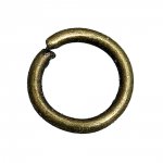 20 Offene Verbindungsringe 05 mm Bronze