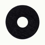 Donut Filz 40 mm Schwarz x1