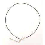 1 Halsband 48 cm PVC rund 1.5 mm Karabinerverschluss