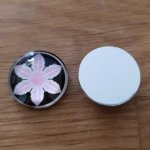 cabochon rond en verre 18mm divers 005