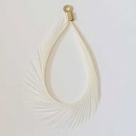 Plume 6 cm N°01 Blanc