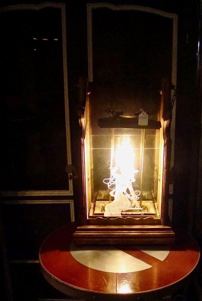 Antike Lampe Gro&szlig;e Kerzenlaterne 1900