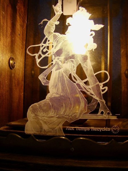 Antike Lampe Gro&szlig;e Kerzenlaterne 1900