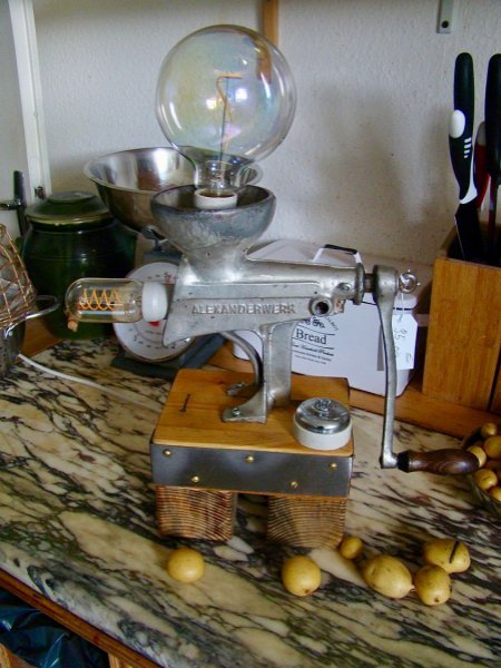 Metzgerlampe im EDISON-Stil