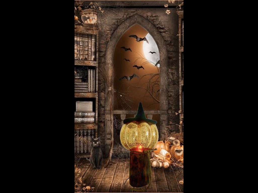 Lampe Citrouille d'Halloween 