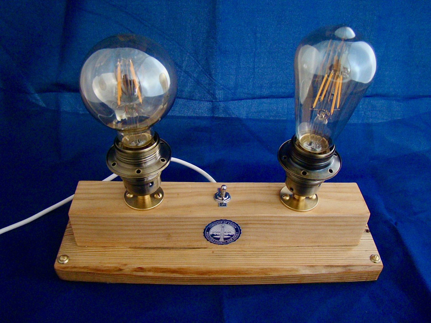 Lampe im EDISON-Stil Steampunk 