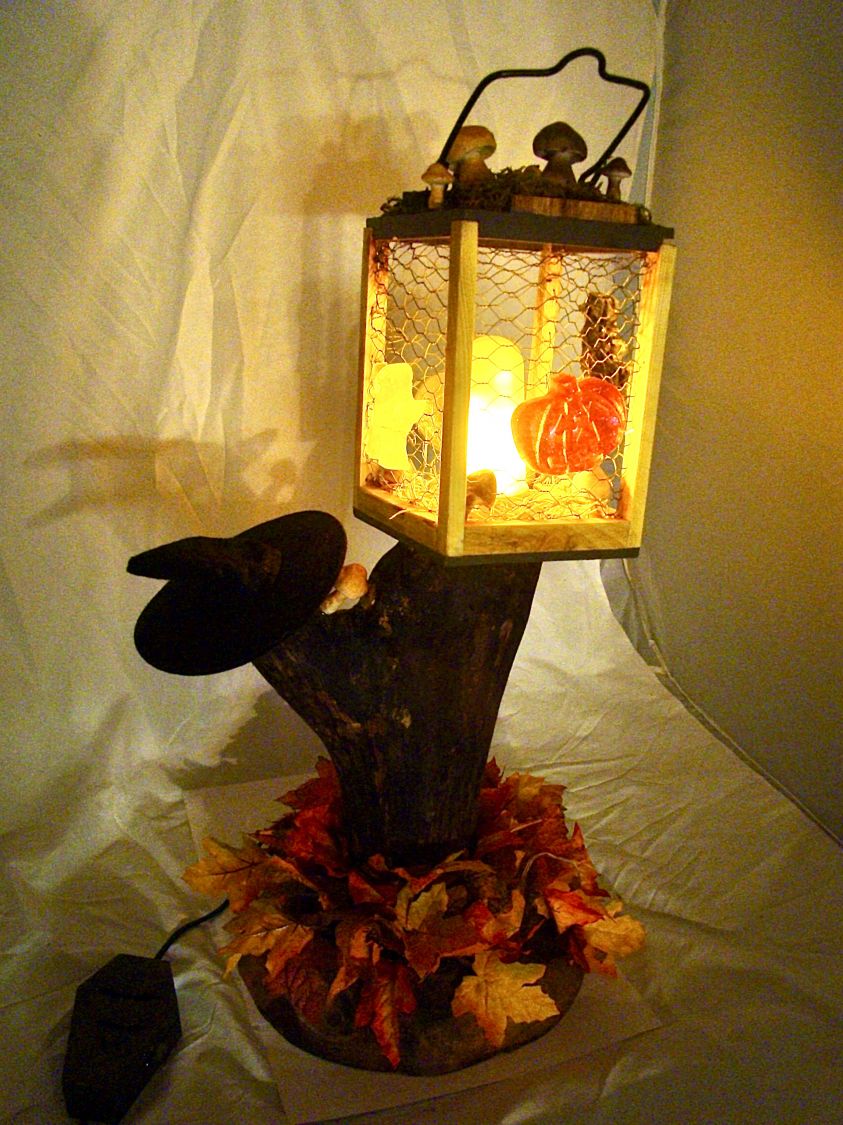 Lanterne D'Halloween grand modèle déco