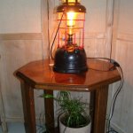 Lampe alte englische Gaslampe