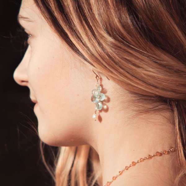 Ohrringe Hippie Chic n&deg;1 Sch&ouml;pfung