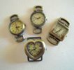 4 cadrans  montre bronze vintage