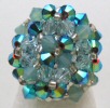 Bague Agate turquoise Swarovski
