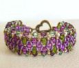 Bracelet O'beady Violet vert en kit