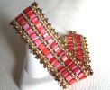 Bracelet Tila Bandeau Corail en kit