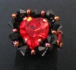 Notice de bague aphrodite rouge et n