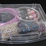 Boîte de perles valisette Violet