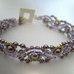 Bracelet Ondine Violet en kit