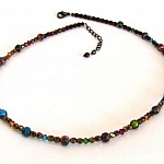 Kit collier Cuba Jaspe Arlequin