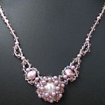 Kit collier Holy Rose poudré