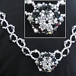 Kit collier Honshu noir & argent