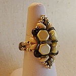 Ring-Set Mielos Vanille