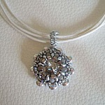 Pendentif en kit Starling argenté