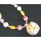 Collier fimo agrumes