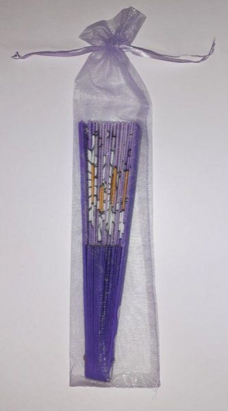 Mein erster handgezeichneter und handgemalter Baumwollf&auml;cher zum Selbstgestalten