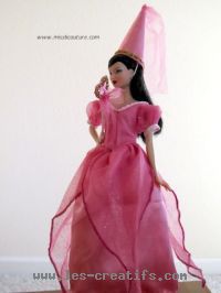 Feenkleid für Barbiepuppen