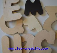 Holzbuchstaben für Bastelarbeiten