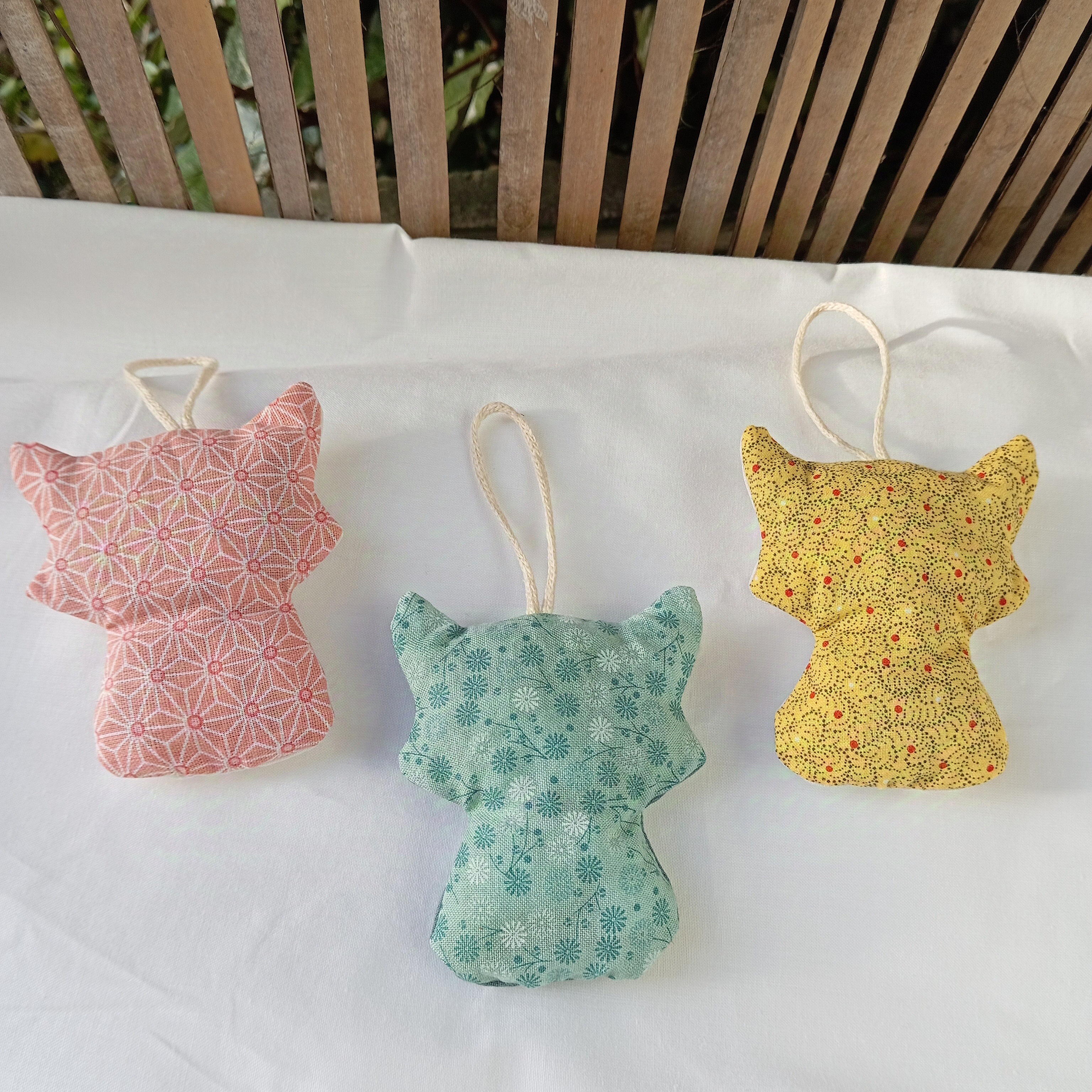 pochon garni de lavande bio en forme de papillon