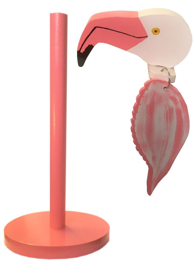 "Der rosa Flamingo" Wischtuchhalter 