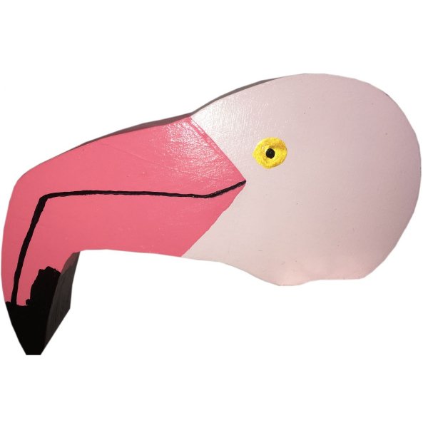 "Der rosa Flamingo" Wischtuchhalter 