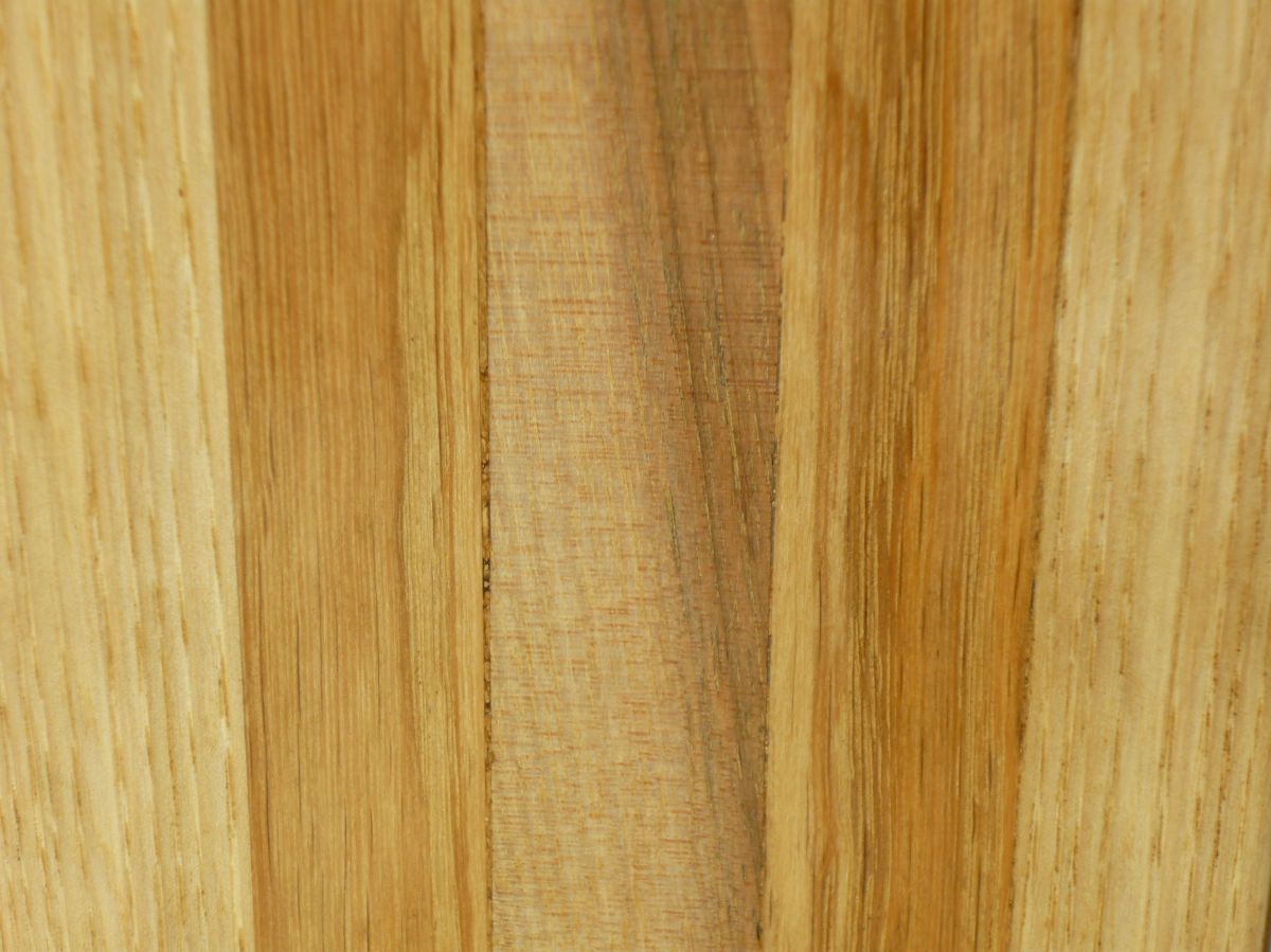 Tischlampe 63 Cm, Edles Holz: Kastanie, Eiche, Nussbaum